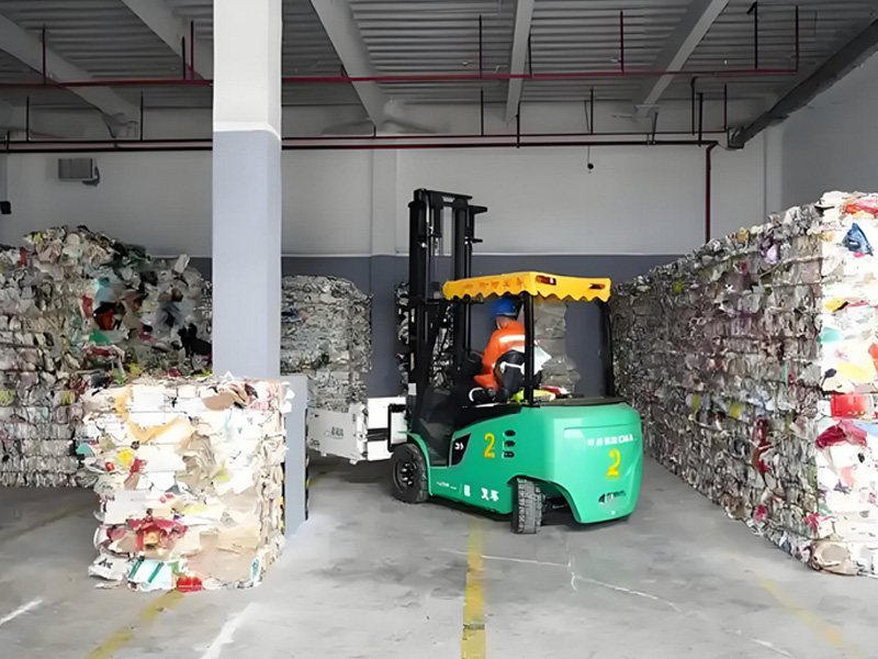 华东某市“绿链”再生资源分拣中心